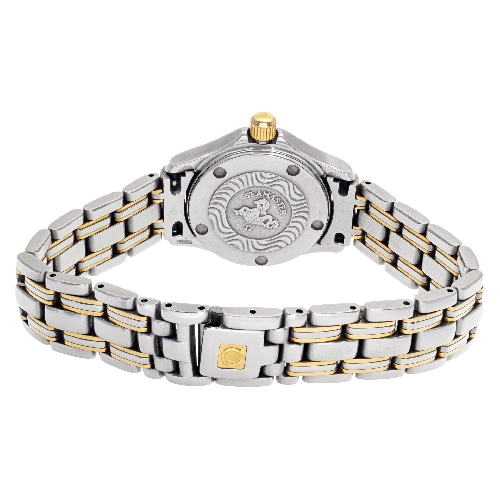 Omega 2381.21.00 Seamaster Quartz Female 18k gold & Stainless Steel 5