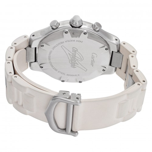 Cartier w10125U2 Chronoscaph 21 Quartz Unisex Stainless Steel 5