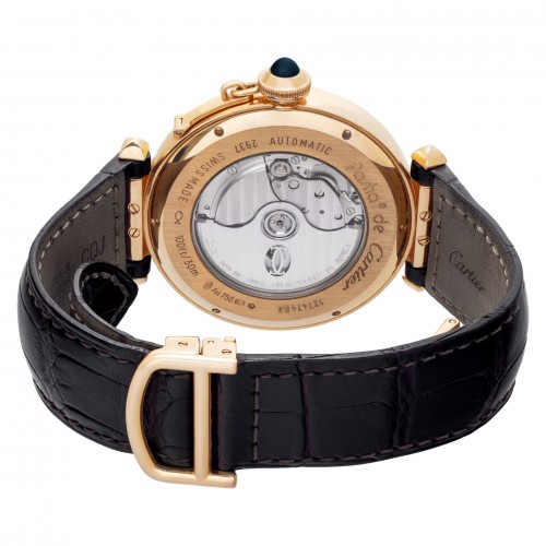 Cartier W3030001 Pasha Automatic Male 18k rose gold 5