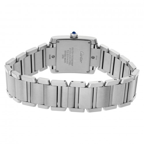 Cartier W51011Q3 Tank Francaise Quartz Female Stainless Steel 5