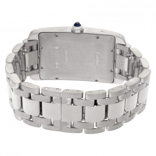Cartier W2605511 Tank Americaine Automatic Unisex 18k White Gold 5