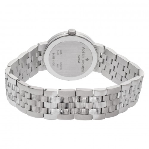 Vacheron Constantin 25557 Traditionnelle Quartz Unisex 18k White Gold 5
