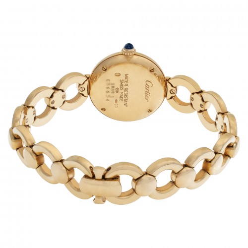 Cartier 1989-1 Colisee Quartz Female 18k yellow gold 5
