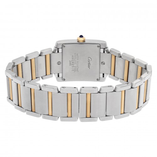 Cartier W51012Q4 Tank Francaise Quartz Unisex Stainless Steel 5