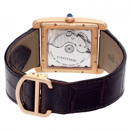 Cartier W5330002 Tank MC Automatic Male 18k rose gold 5