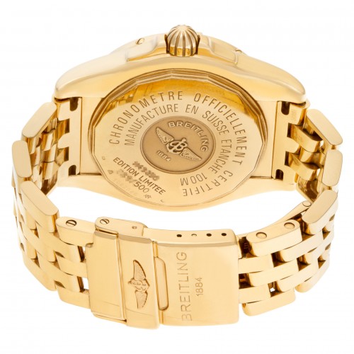 Breitling h49350 Windrider Cockpit Automatic Unisex 18k rose gold 5