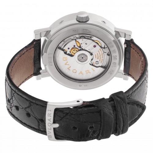 Bvlgari BB GL AC Diagono Automatic Unisex 18k White Gold 5