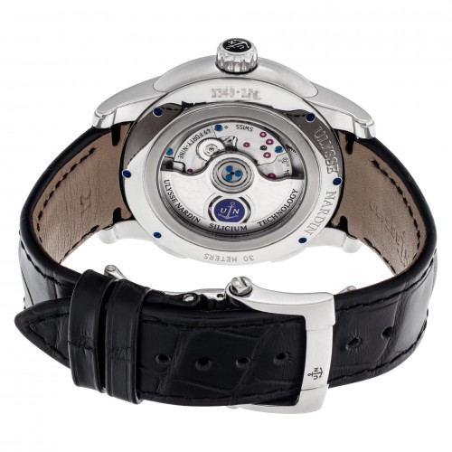 Ulysse Nardin 3343126 Dual Time Automatic Unisex Stainless Steel 5