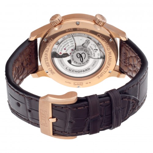 Chopard 161942-5001 L.U.C. Time Traveler One Automatic Male 18k rose gold 5