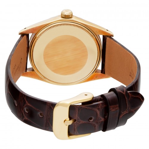 Rolex 1503 Date Automatic Unisex 18k yellow gold 5