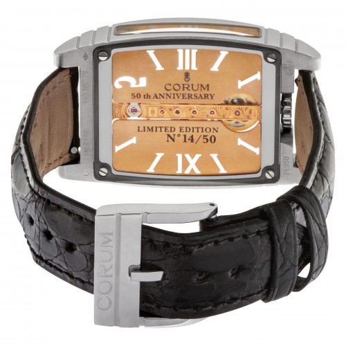 Corum Corum 2922 Golden Bridge Manual Male Platinum 5