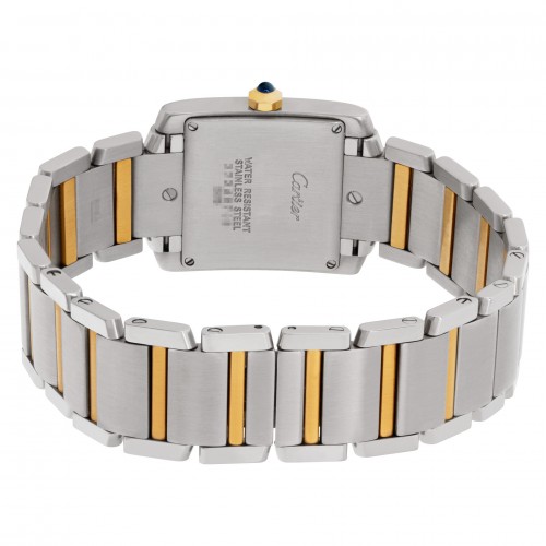 Cartier W51012Q4 Tank Francaise Quartz Unisex Stainless Steel 5