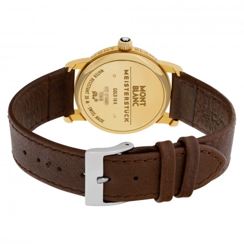 MontBlanc 7008 Meisterstuck Quartz Unisex 18k yellow gold 5