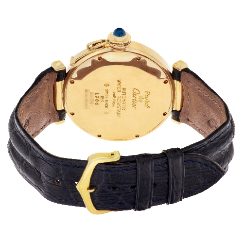 Cartier W3004856 Pasha 38mm Automatic Male 18k yellow gold 5