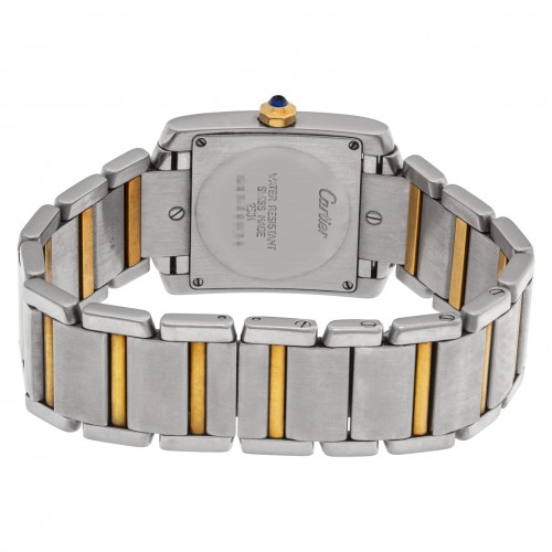 Cartier W51012Q4 Tank Francaise Quartz Unisex Stainless Steel 5