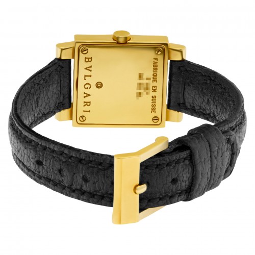 Bvlgari SQ22GL Quadrato Quartz Female 18k yellow gold 5