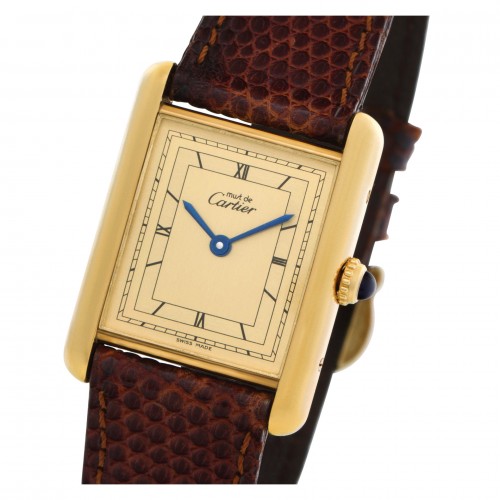 Cartier Cartier 1548 Tank Vermeil Quartz Unisex Vermeil 5