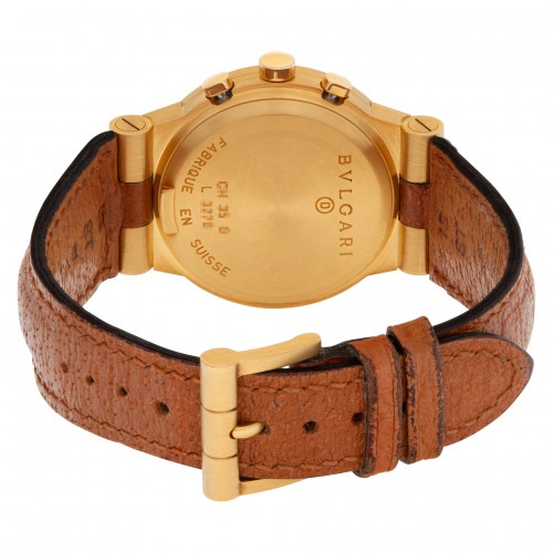 Bvlgari CH35 G Diagono Quartz Unisex 18k yellow gold 5