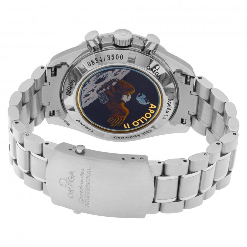 Omega 35693100 Speedmaster Manual Male Stainless Steel 5