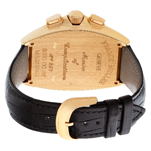 Franck Muller 8080 CC AT Chronograph Automatic Female 18k rose gold 5