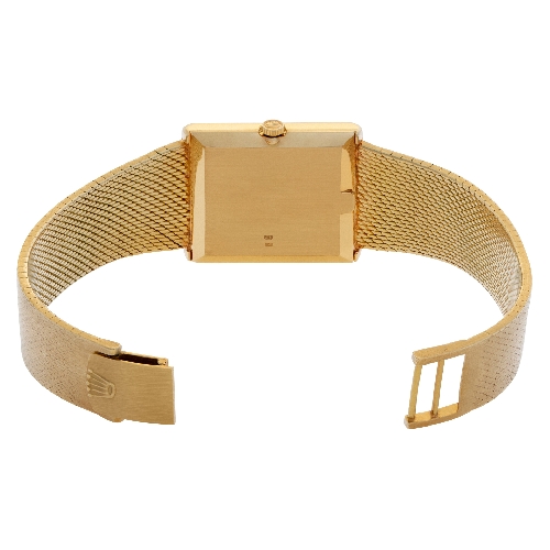 Rolex 4105 Precision Manual Unisex 18k yellow gold 5