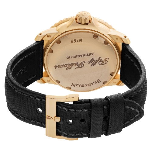 Blancpain 5015.3630.52 Fifty Fathoms Automatic Male 18k rose gold 5