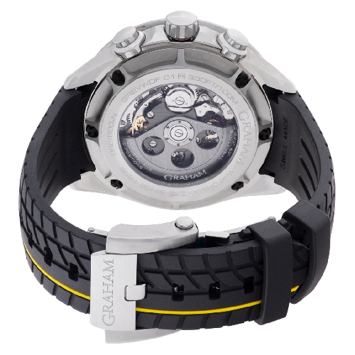 Graham 009/250 Skeleton Automatic Male Stainless Steel 5