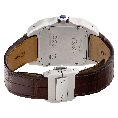 Cartier W20073X8/2656 Santos 100 Automatic Male Stainless Steel 5