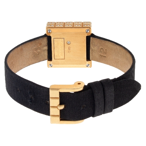 Chopard 13/7003-20 Ice Cube Quartz Female 18k yellow gold 5
