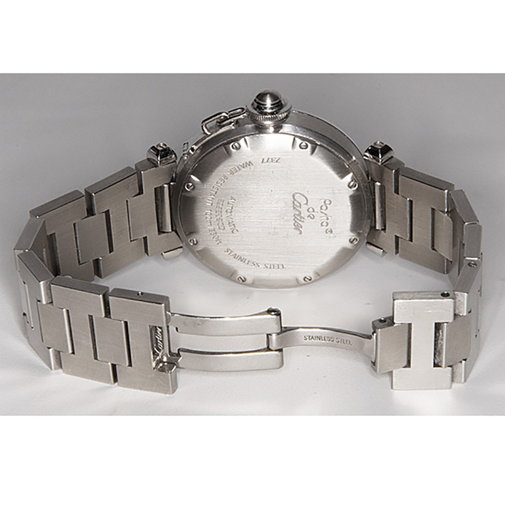 Cartier W31078M7 Pasha Automatic Unisex Stainless Steel 5