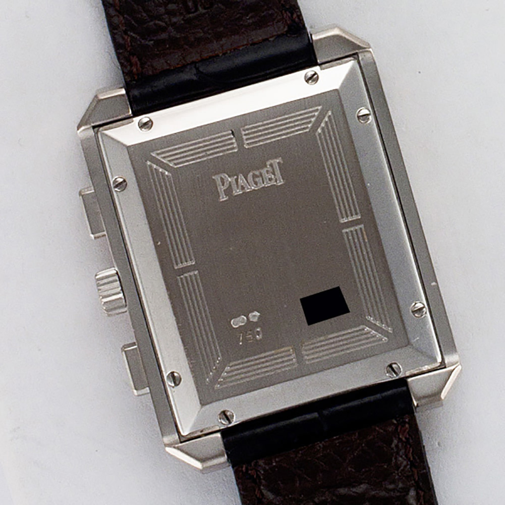 Piaget 14600 Protocol Quartz Male 18k White Gold 5