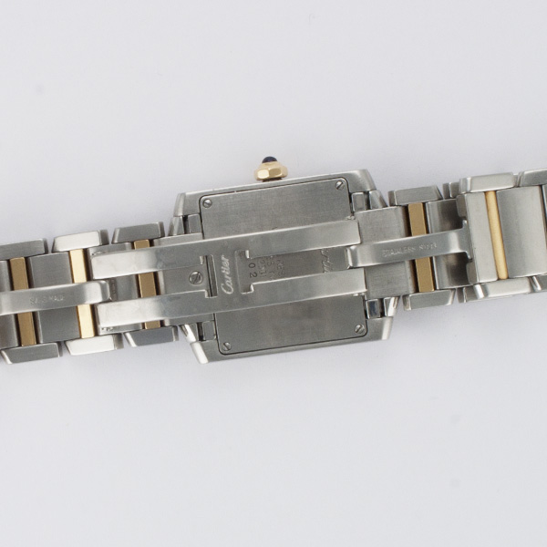 Cartier W51012Q4 Tank Francaise Quartz Unisex Stainless Steel 5
