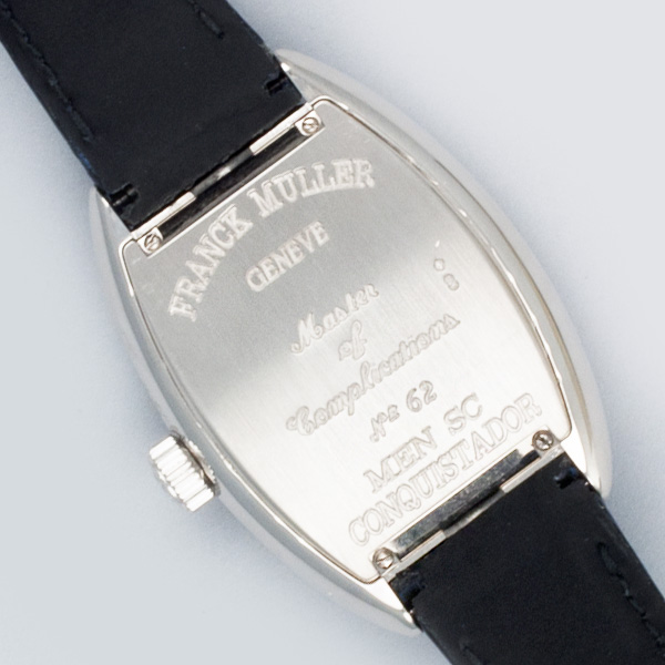 Franck Muller MEN SC Conquistador Automatic Unisex 18k White Gold 5