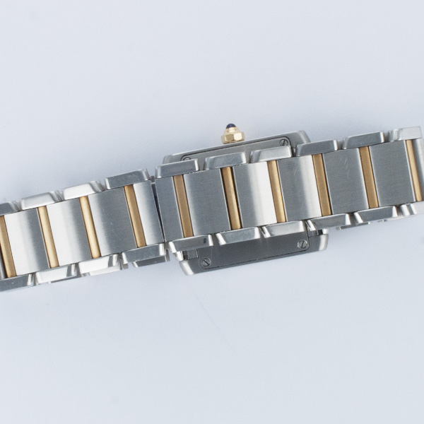 Cartier W51007Q4 Tank Francaise Quartz Female Stainless Steel 5