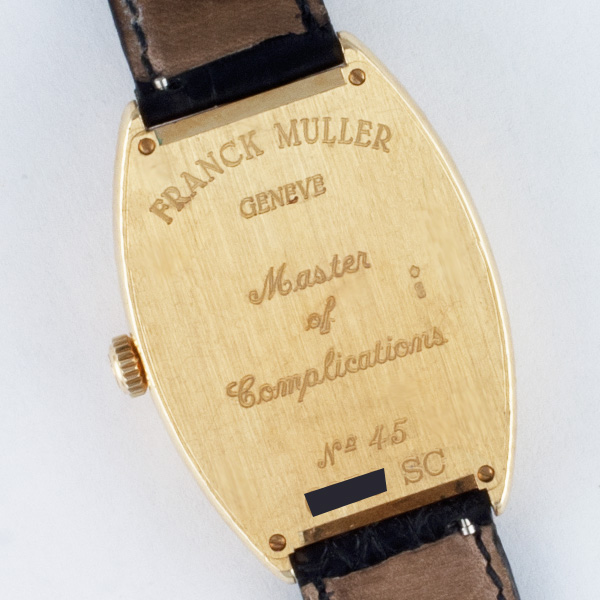 Franck Muller 6850 SC Curvex Automatic Male 18k yellow gold 5