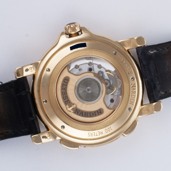 Ulysse Nardin 246-55 GMT-Master II Automatic Male 18k yellow gold 5