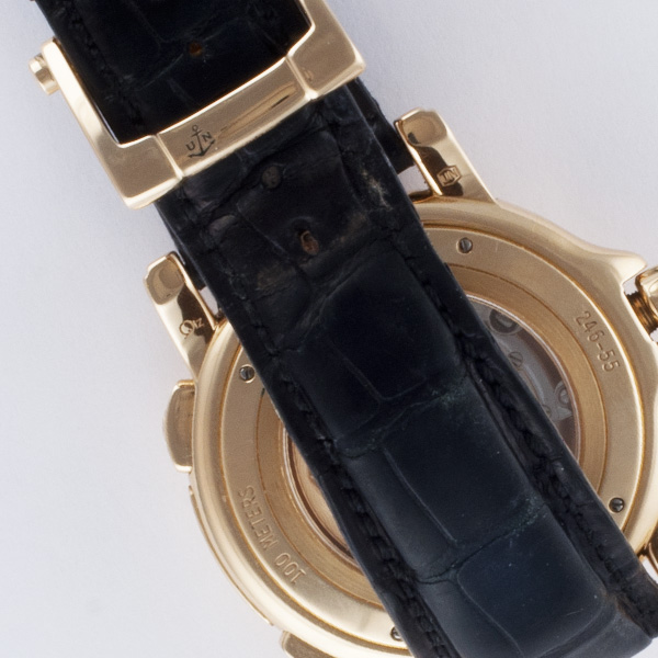 Ulysse Nardin 246-55 GMT-Master II Automatic Male 18k yellow gold 5