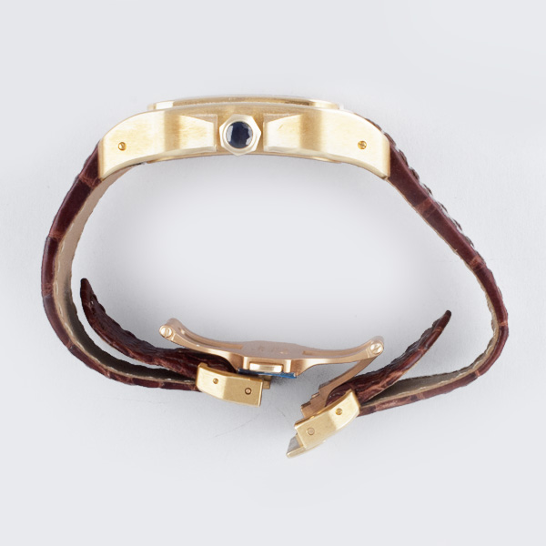 Cartier W20071Y1 Santos 100 Automatic Male 18k yellow gold 5