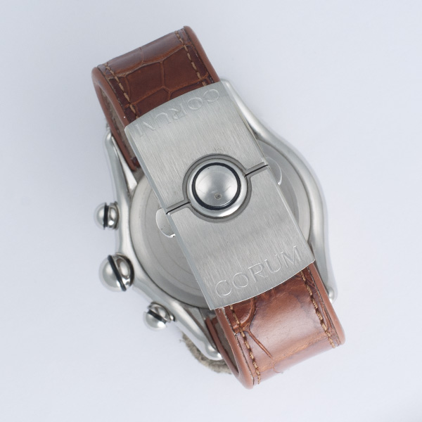Corum 396.150.20 Bubble Quartz Male Stainless Steel 5