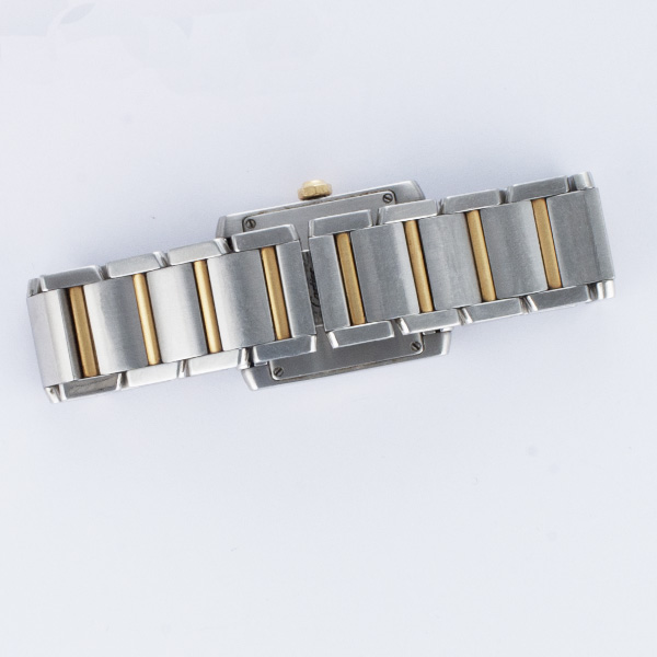 Cartier W51012Q4 Tank Francaise Quartz Unisex Stainless Steel 5