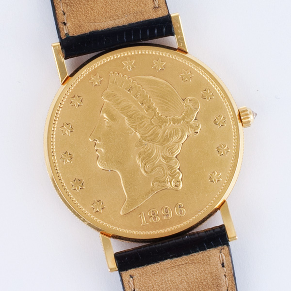 Corum Corum 2934 $20 Coin Quartz Male Gold 5