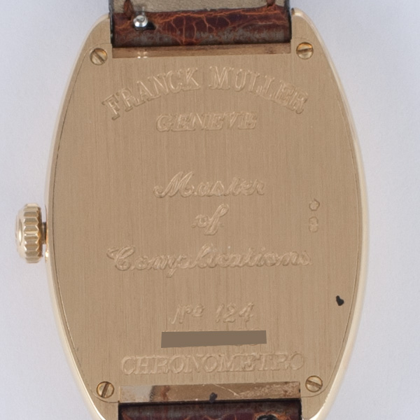 Franck Muller 7502s6 Chronometer Manual Female 18k yellow gold 5