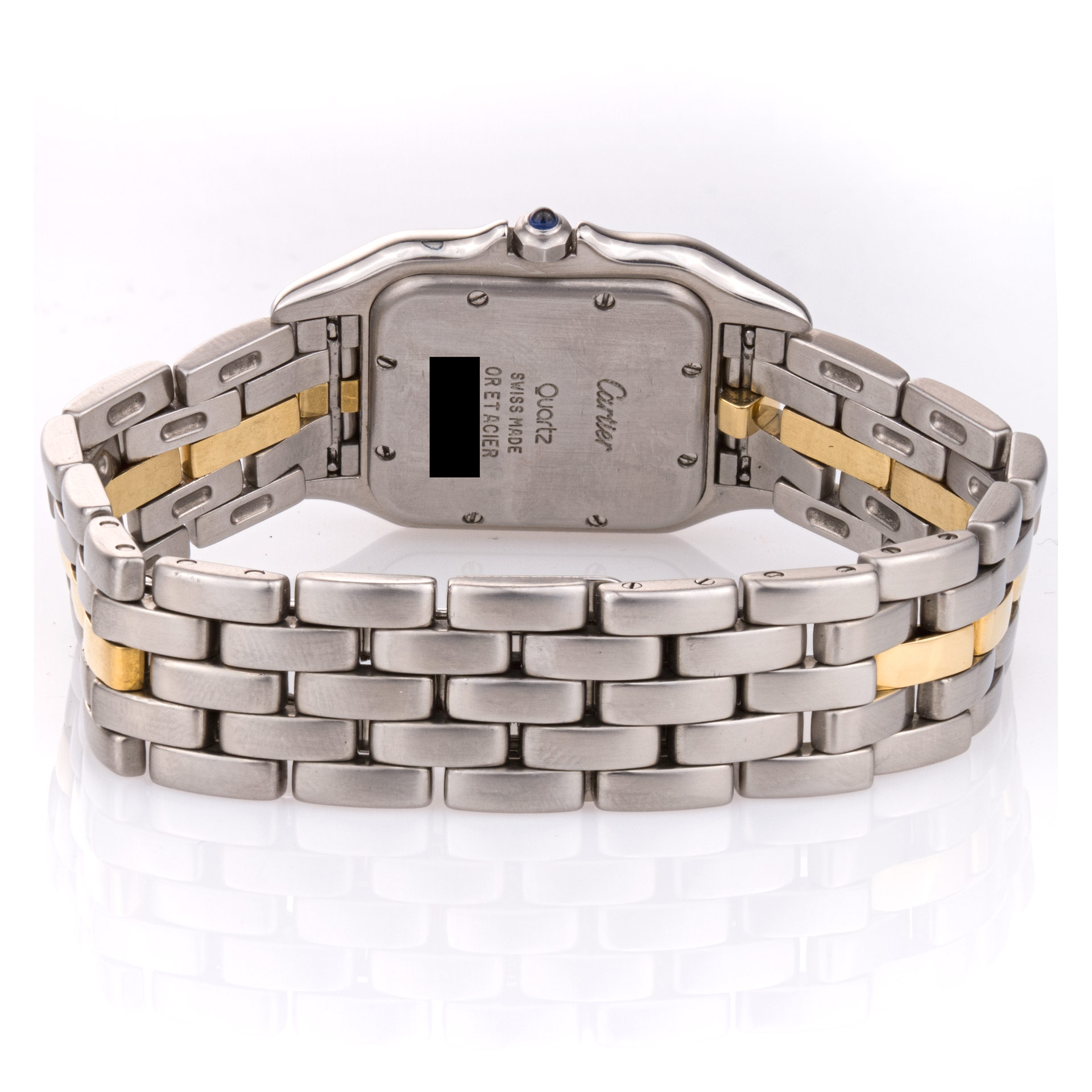 Cartier W25028B Panthere Quartz Unisex Stainless Steel 5