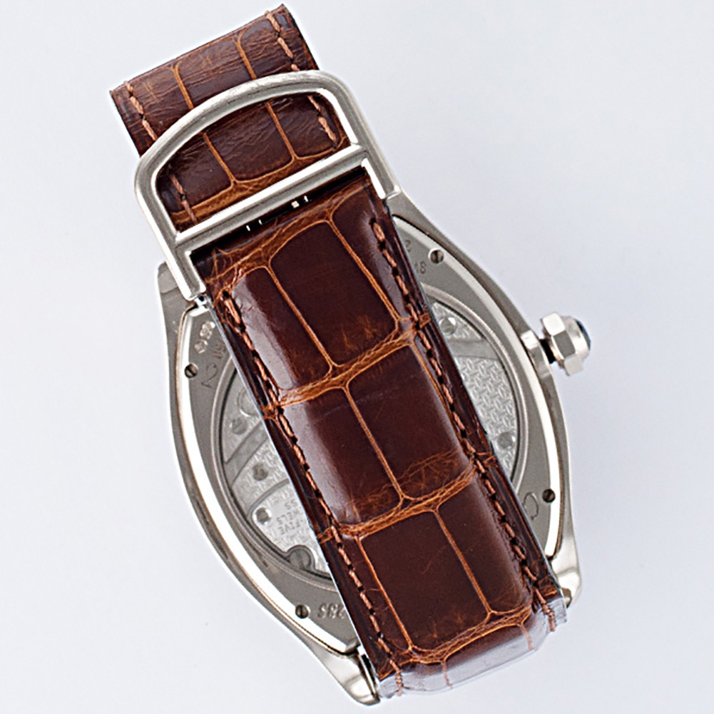Cartier w1545951 Tortue Manual Male 18k White Gold 5
