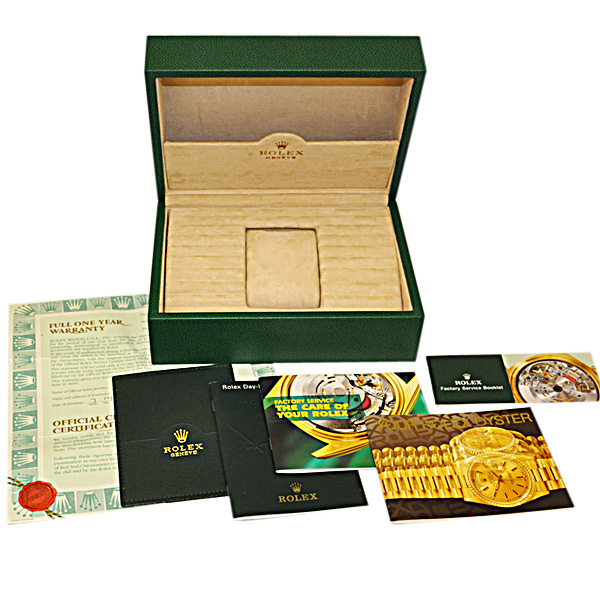 Rolex 118209 Day-Date Automatic Male 18k White Gold 5