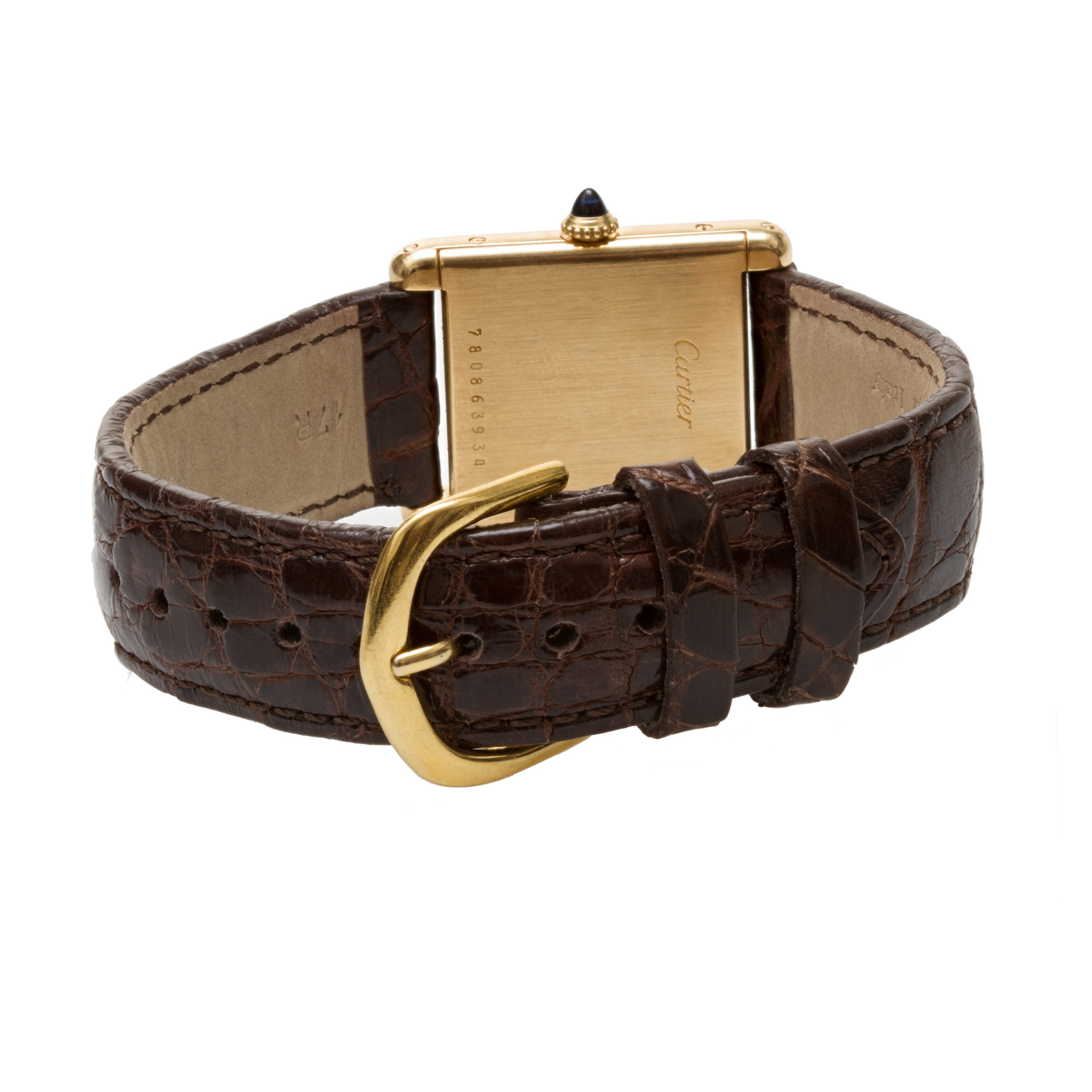 Cartier 780863934 Tank Manual Male 18k yellow gold 5