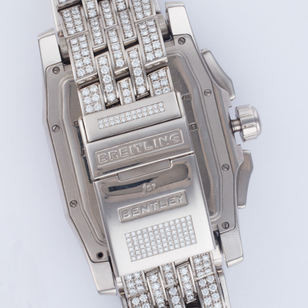 Breitling j44365 Flying B Automatic Male 18k White Gold 5