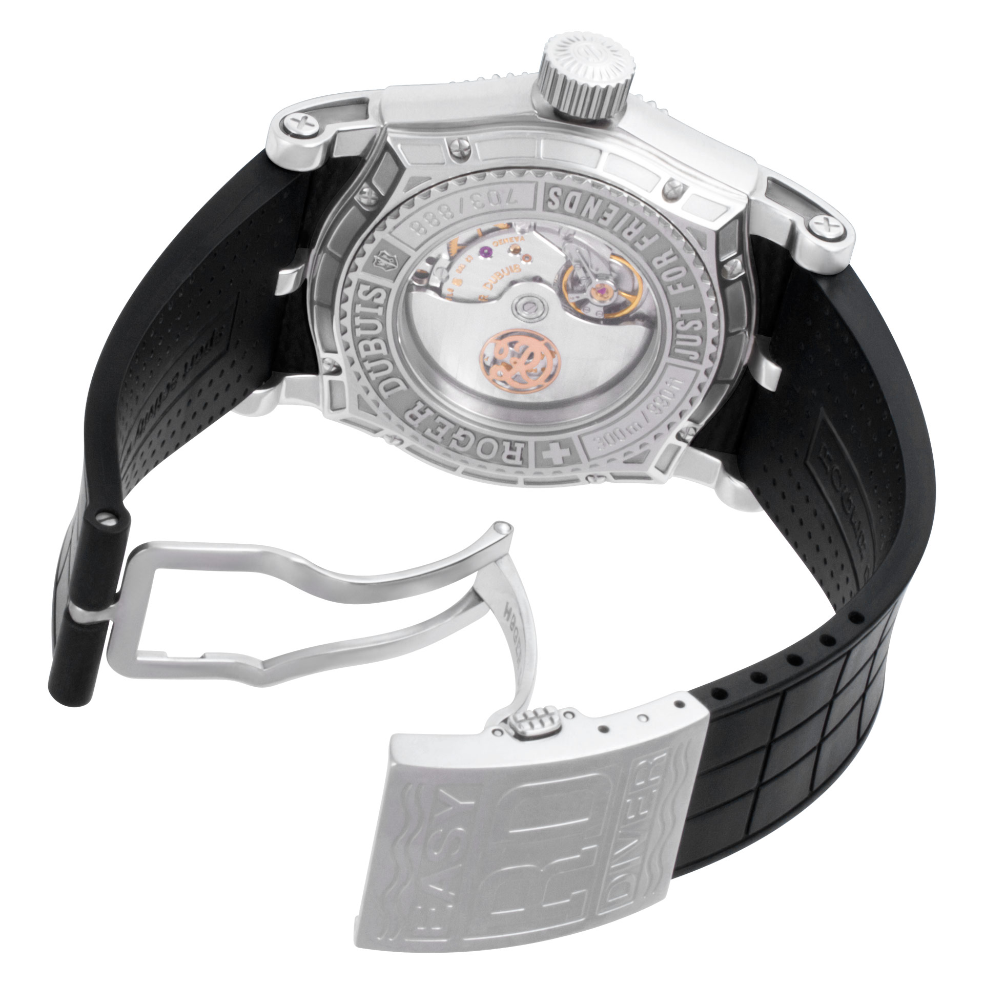 Roger Dubuis se465791253 Easy Diver Automatic Male Stainless & Carbon fiber 5