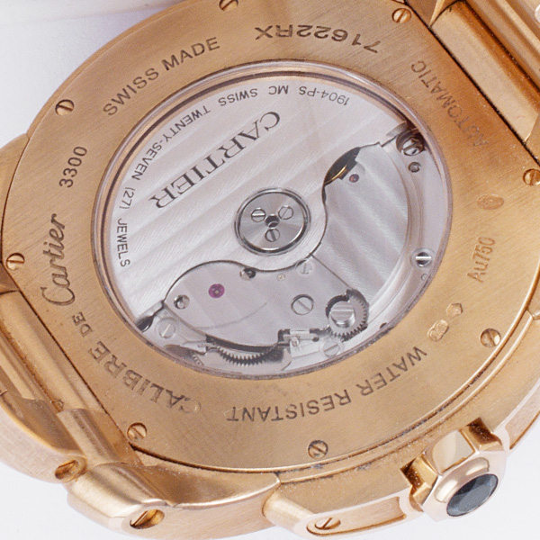 Cartier W7100018 Calibre Automatic Male 18k rose gold 5