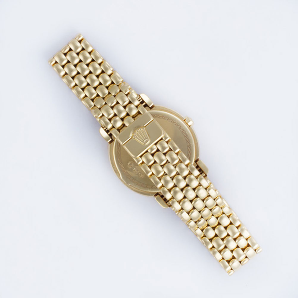 Rolex 6621 Cellini Quartz Female 18k yellow gold 5